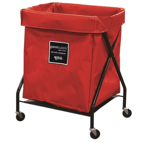 Royal Basket 8 Bushel X-Frame Cart, Red